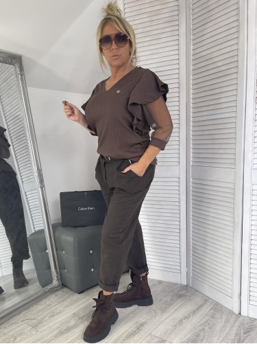 BLUZKA LA COCA BRONZE