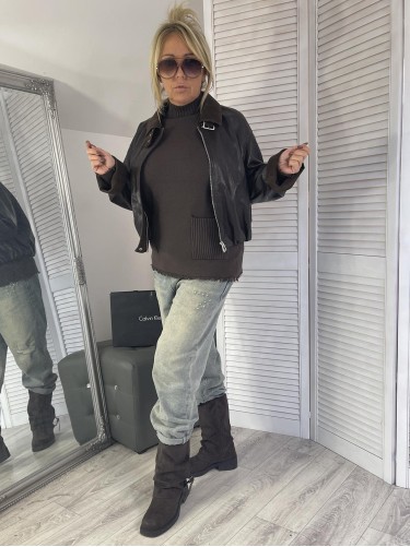 SWETER ITALY IGA BRONZE