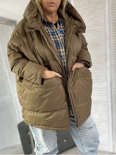KURTKA OVERSIZE MERY OLIWKA