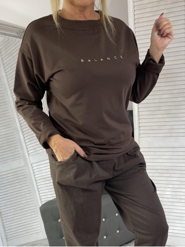 BLUZKA CLASSIC BALANCE COFFE