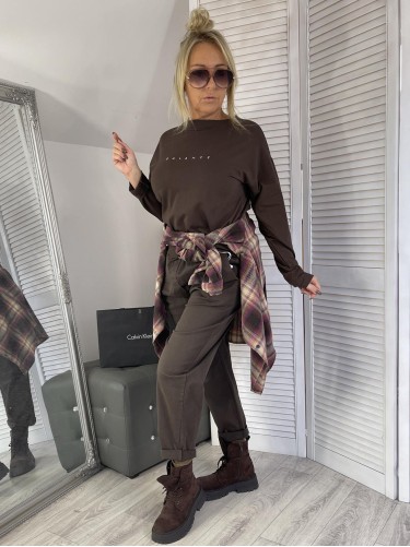 BLUZKA CLASSIC BALANCE COFFE