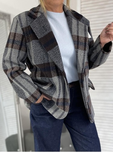 MARYNARKA KRATA BŁEKIT & BRONZE