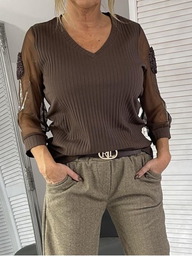 BLUZKA LA COCA GOLD BRONZE