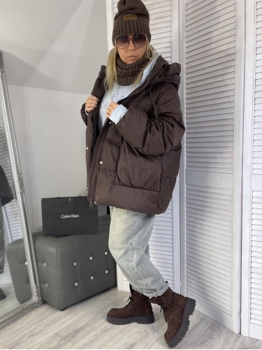 KURTKA PUCHOWA COFFE