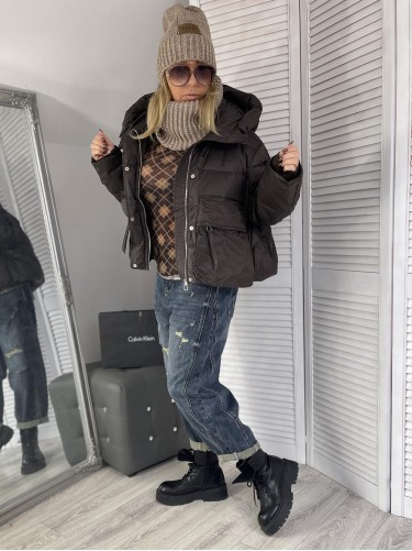 BLUZKA ROMBY ITALY BRONZE