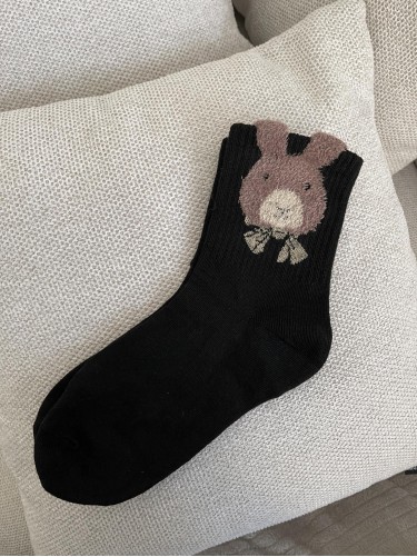 SKARPETY RABBIT BLACK