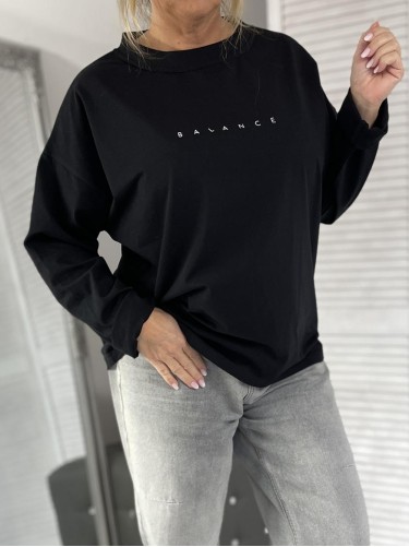 BLUZKA CLASSIC BALANCE BLACK