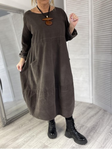 SUKIENKA ITALY SZTRUKS MIA BRONZE