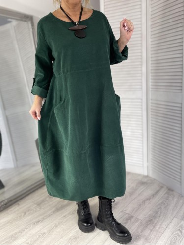 SUKIENKA ITALY SZTRUKS MIA GREEN