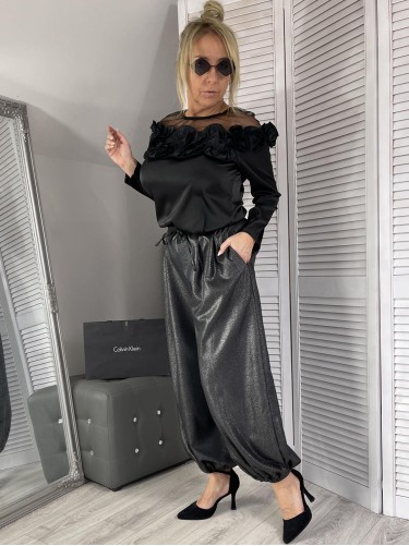 SPODNIE ITALY LAMIAR BLACK