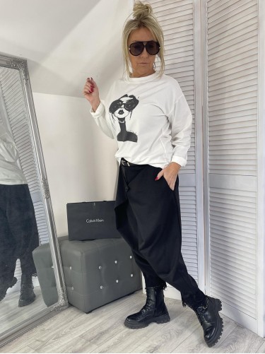 BLUZKA CLASSIC MADAMME WHITE