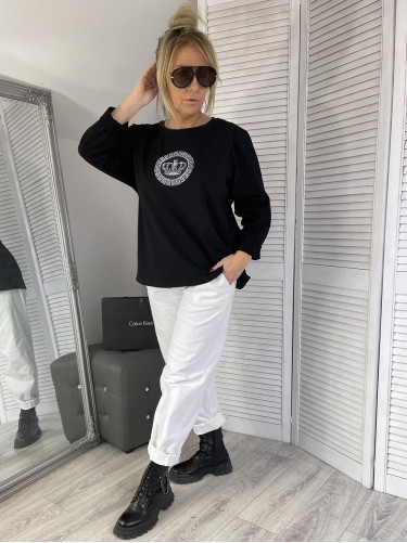 BLUZKA KORONA BLACK