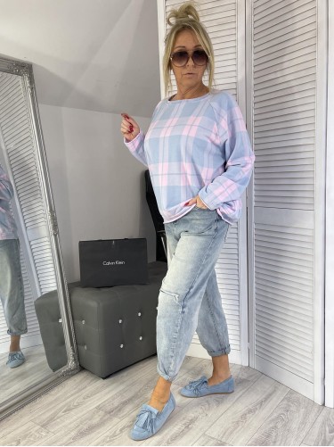 MOKASYNY KLASYK EKO-ZAMSZ BLUE