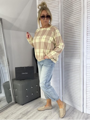 BLUZKA MUMU KRATA YELLOW&BRONZE