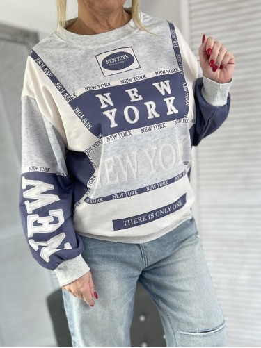 BLUZA NEW YORK BLUE