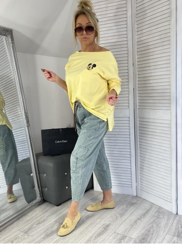 BLUZKA LASER MINNIE YELLOW