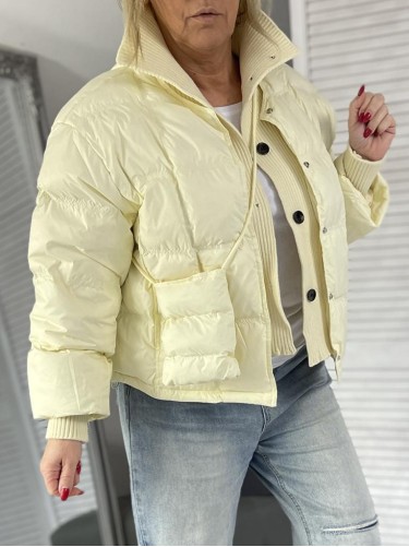 KURTKA LUX PIKOWANA & TOREBKA BANAN