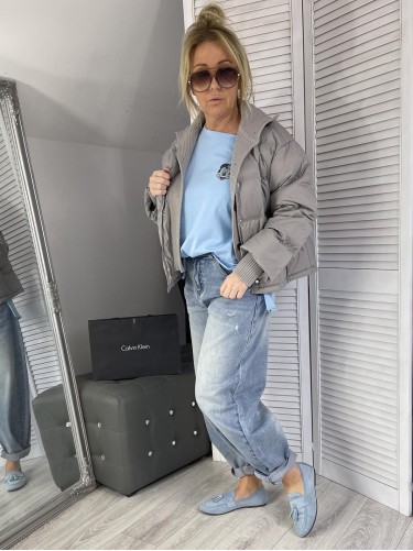 BLUZKA LASER MINNIE BŁĘKIT