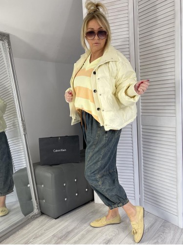 BLUZKA MUMU PASY YELLO&ORANGE