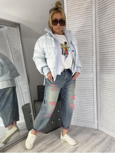 BLUZKA LASER PLUTO WHITE