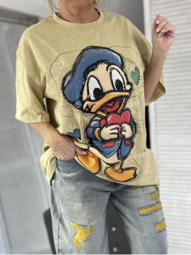 T-SHIRT DONALD DEKATYZ YELLOW