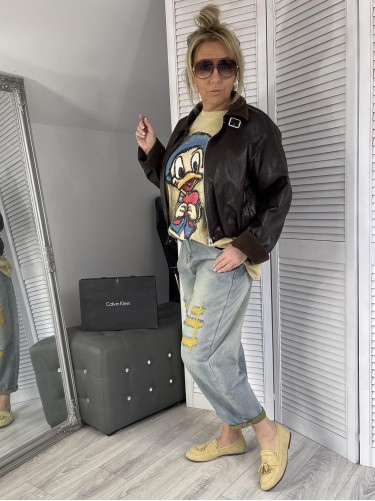 T-SHIRT DONALD DEKATYZ YELLOW