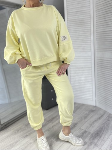 KOMPLET DRES AZARA YELLOW