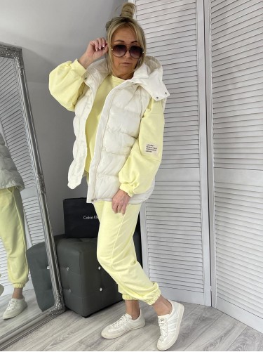 KOMPLET DRES AZARA YELLOW