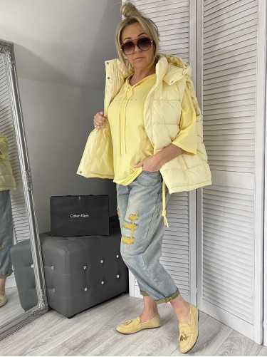 BLUZKA BALANCE SZNUREK YELLOW