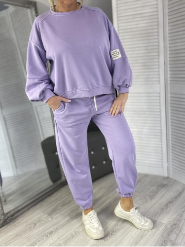 KOMPLET DRES AZARA LILA