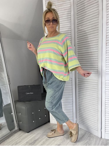 BLUZKA PASKI MUMU ITALIA LEMON