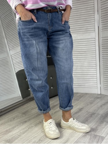 SPODNIE NAIIF &PASEK JEANS BLUE