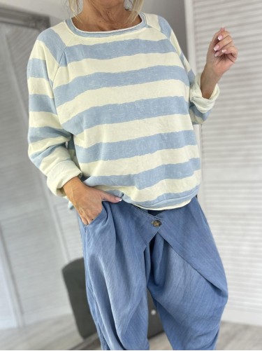 BLUZKA MUMU PASKI BUDYŃ&BLUE