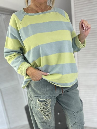 BLUZKA MUMU PASKI LIMONKA