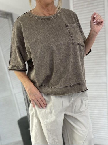 BLUZKA KIESZONKA DEKATYZ BRONZE