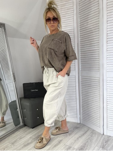 BLUZKA KIESZONKA DEKATYZ BRONZE