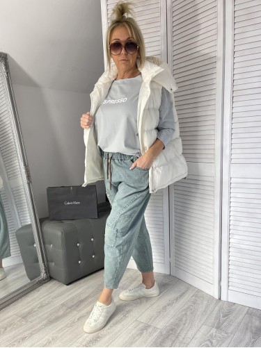 BLUZKA LASER ESPRESSO GREY