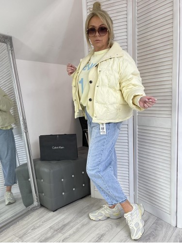 BLUZKA OVERSIZE LEVEL 1 YELLOW +SIZE