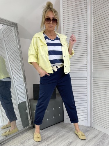 SPODNIE LCK FASHION GRANAT