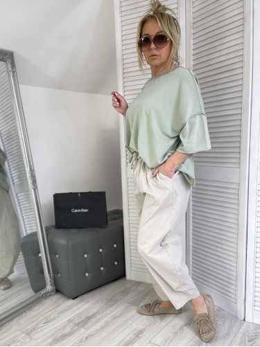 BLUZKA MUJEA DEKATYZ KHAKI