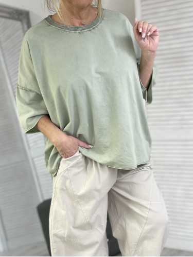 BLUZKA MUJEA DEKATYZ KHAKI