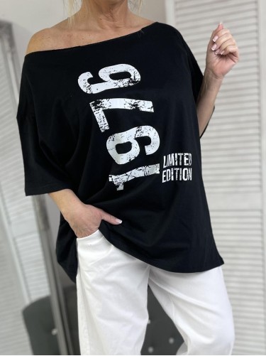 BLUZKA LIMITED EDITION BLACK + SIZE