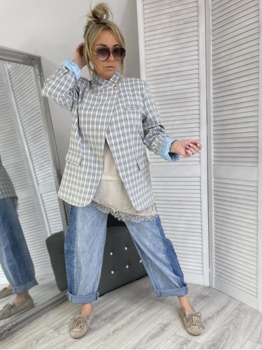 MARYNARKA A,LA ZARA KRATKA BLUE