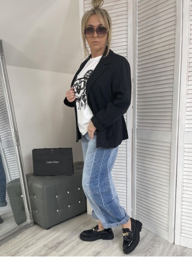 MARYNARKA ITALY CLASSIC BLACK