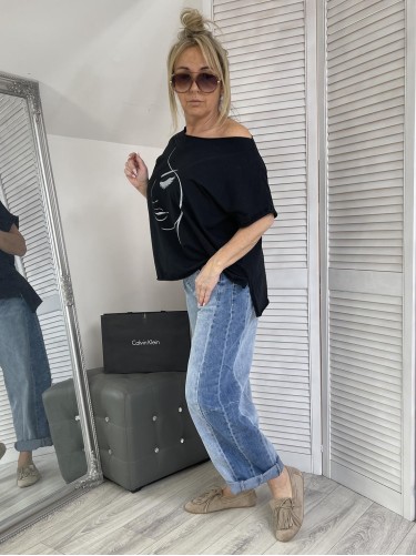 BLUZKA LASER STYLE BLACK