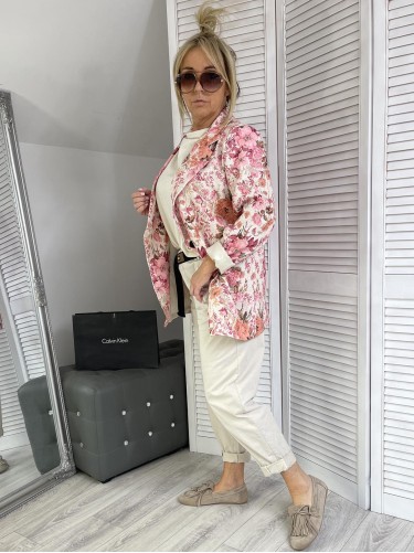 MARYNARKA ITALY VANIS PINK&BEIGE
