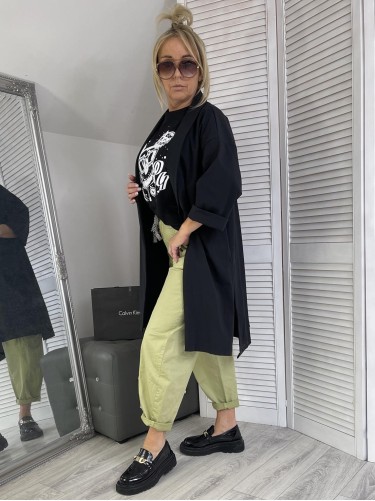 SPODNIE ITALY NAIF GROSZEK