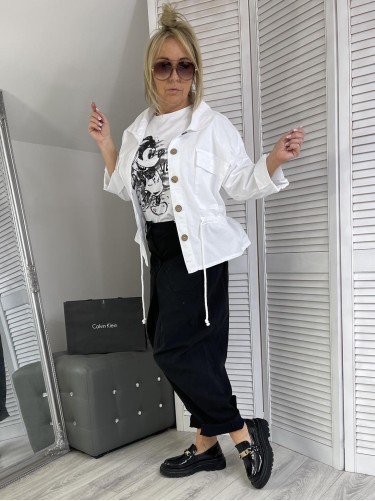 SPODNIE ITALY HELLO MYA BLACK