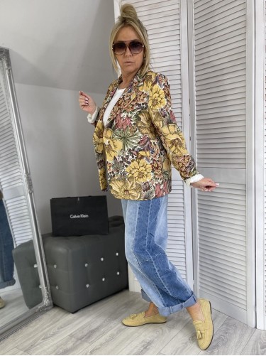 MARYNARKA ITALY FLOVERS MIODOWY