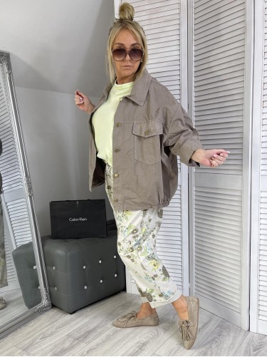 KURTKA OVESIZE ROSA STYLE FANGO